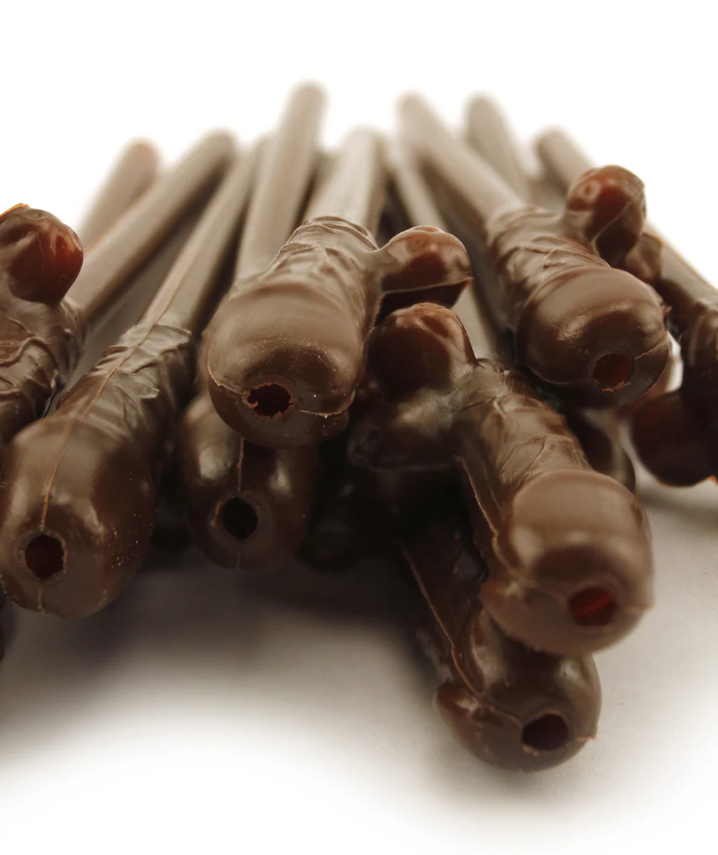 Black Penis Straws - 10 Straws - Image 4