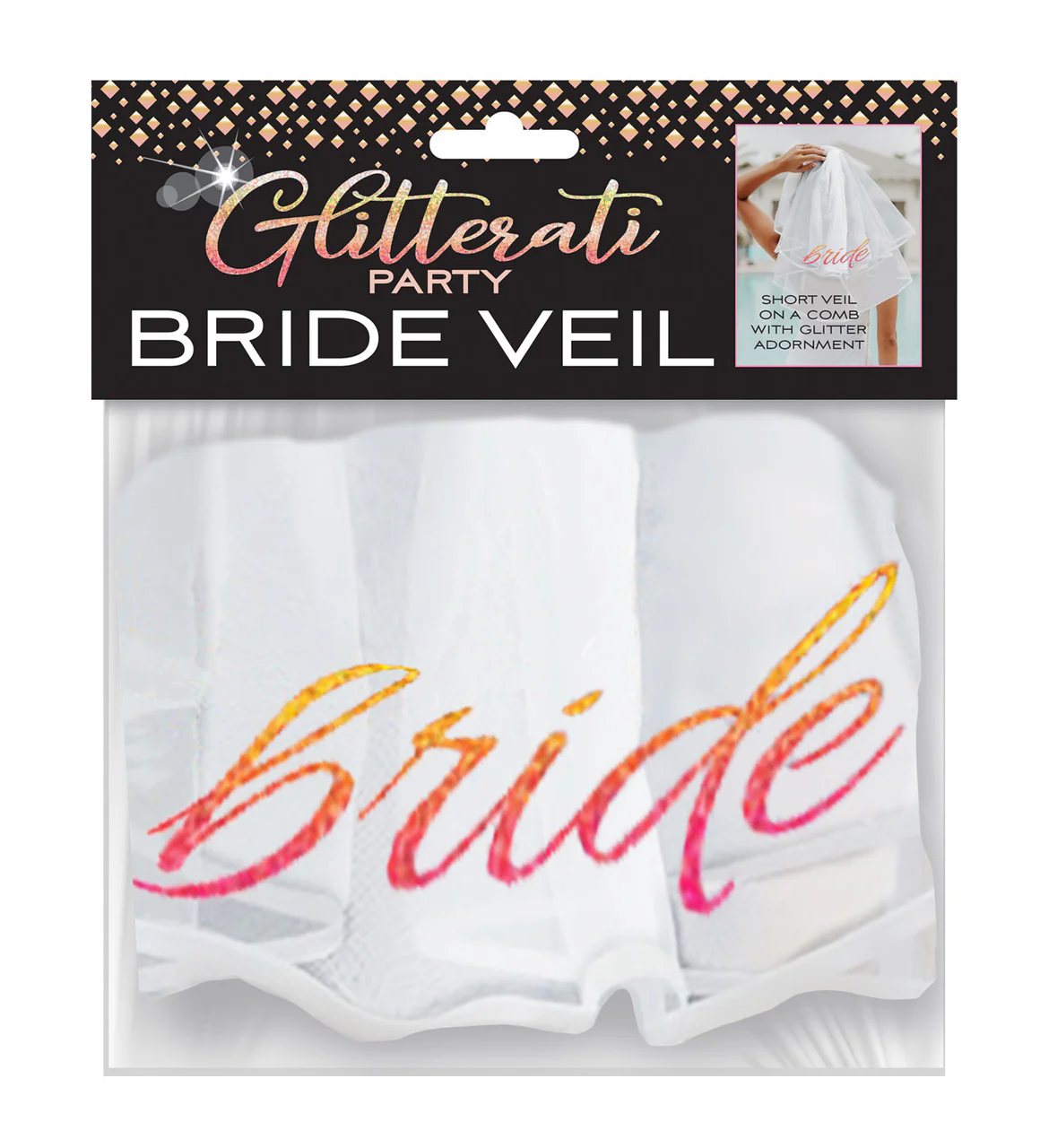 Glitterati Bride Veil - Really Cute! - Image 5
