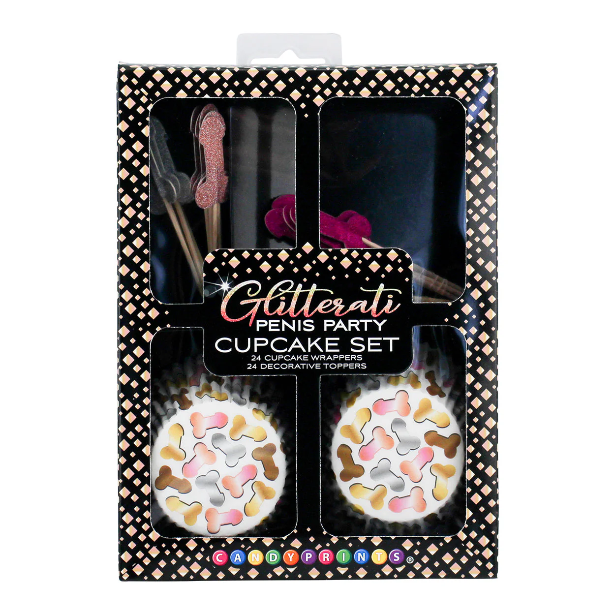 Glitterati Penis Party Cupcake set - Image 3
