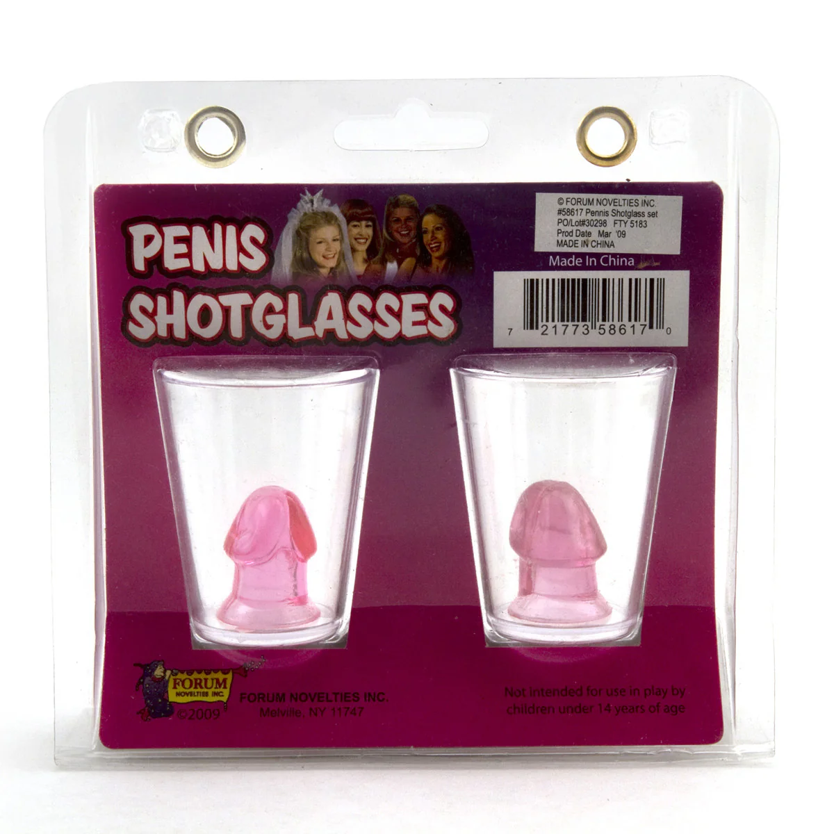Pair Of Penis Shot Glasses - Image 6