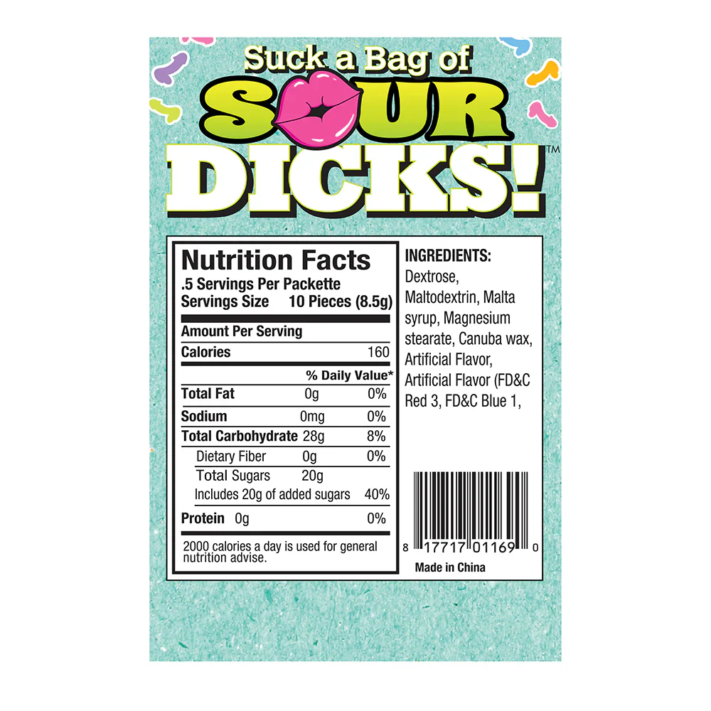 Suck a Bag of Sour Dicks! Pinata Packs - Image 5